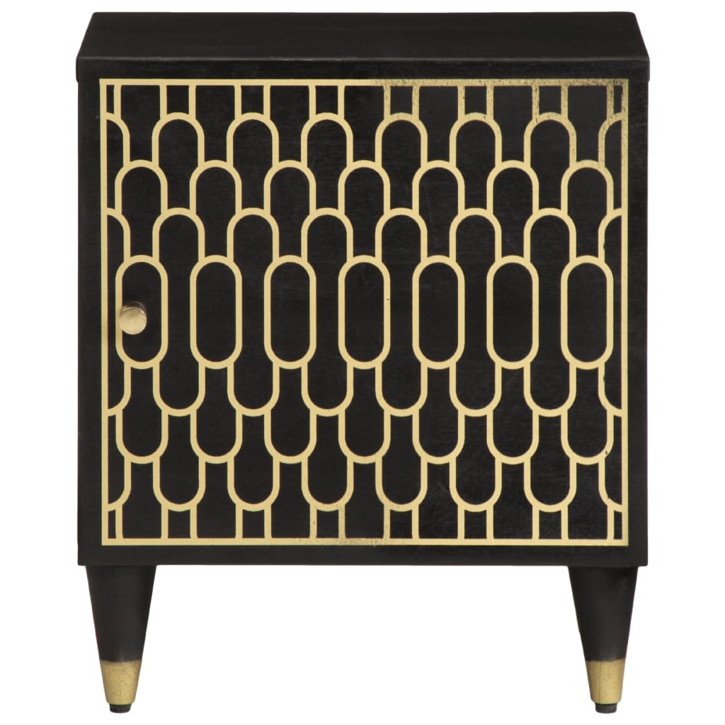 Nachtkastje 40x33x46 cm massief mangohout is nu te koop bij PeponiXL, paradijselijk wonen!