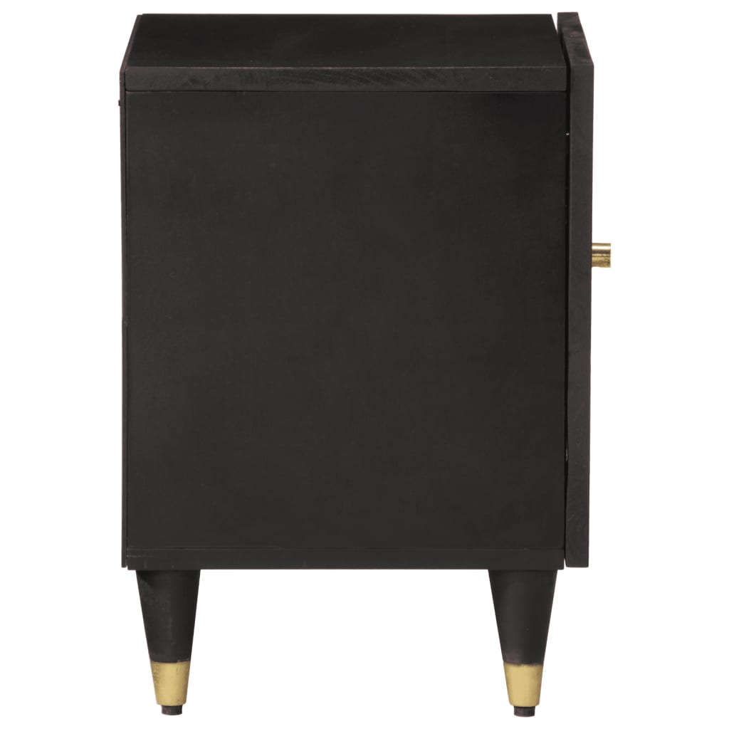 Nachtkastje 40x33x46 cm massief mangohout is nu te koop bij PeponiXL, paradijselijk wonen!