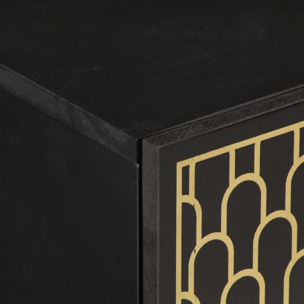 Nachtkastje 40x33x46 cm massief mangohout is nu te koop bij PeponiXL, paradijselijk wonen!