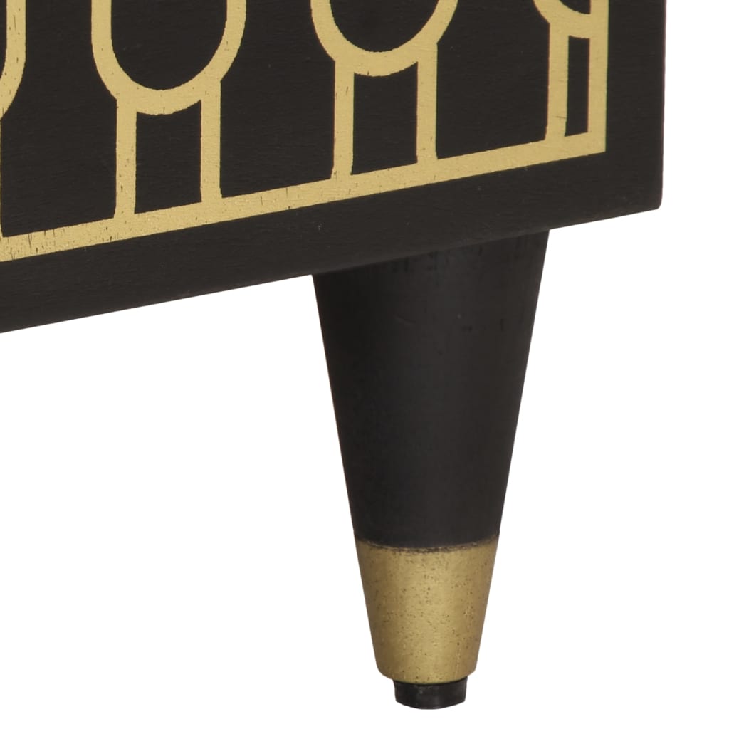 Nachtkastje 40x33x46 cm massief mangohout is nu te koop bij PeponiXL, paradijselijk wonen!