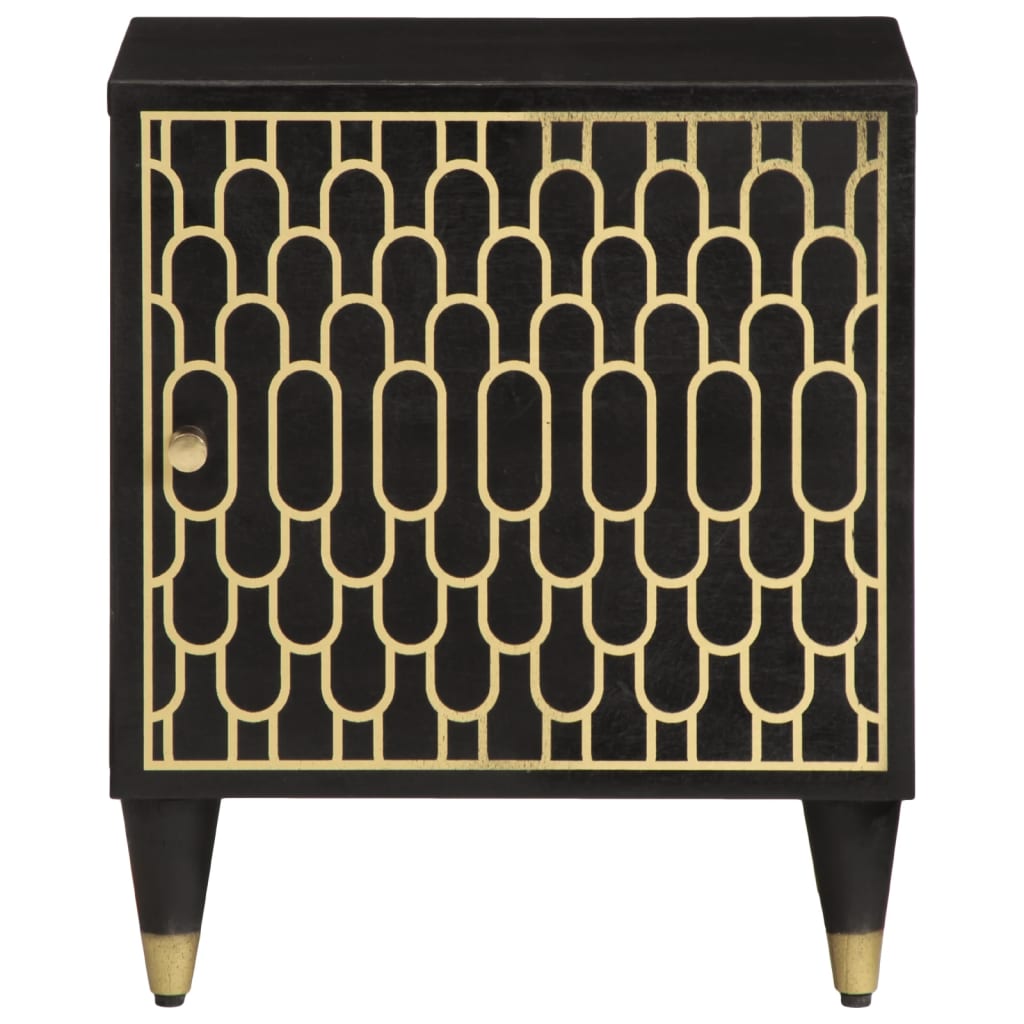 Nachtkastjes 2 st 40x33x46 cm massief mangohout is nu te koop bij PeponiXL, paradijselijk wonen!