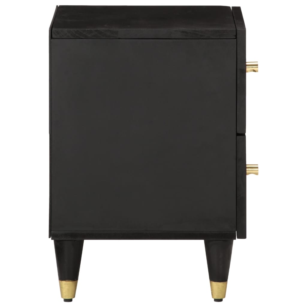 Nachtkastjes 2 st 40x33x46 cm massief mangohout is nu te koop bij PeponiXL, paradijselijk wonen!