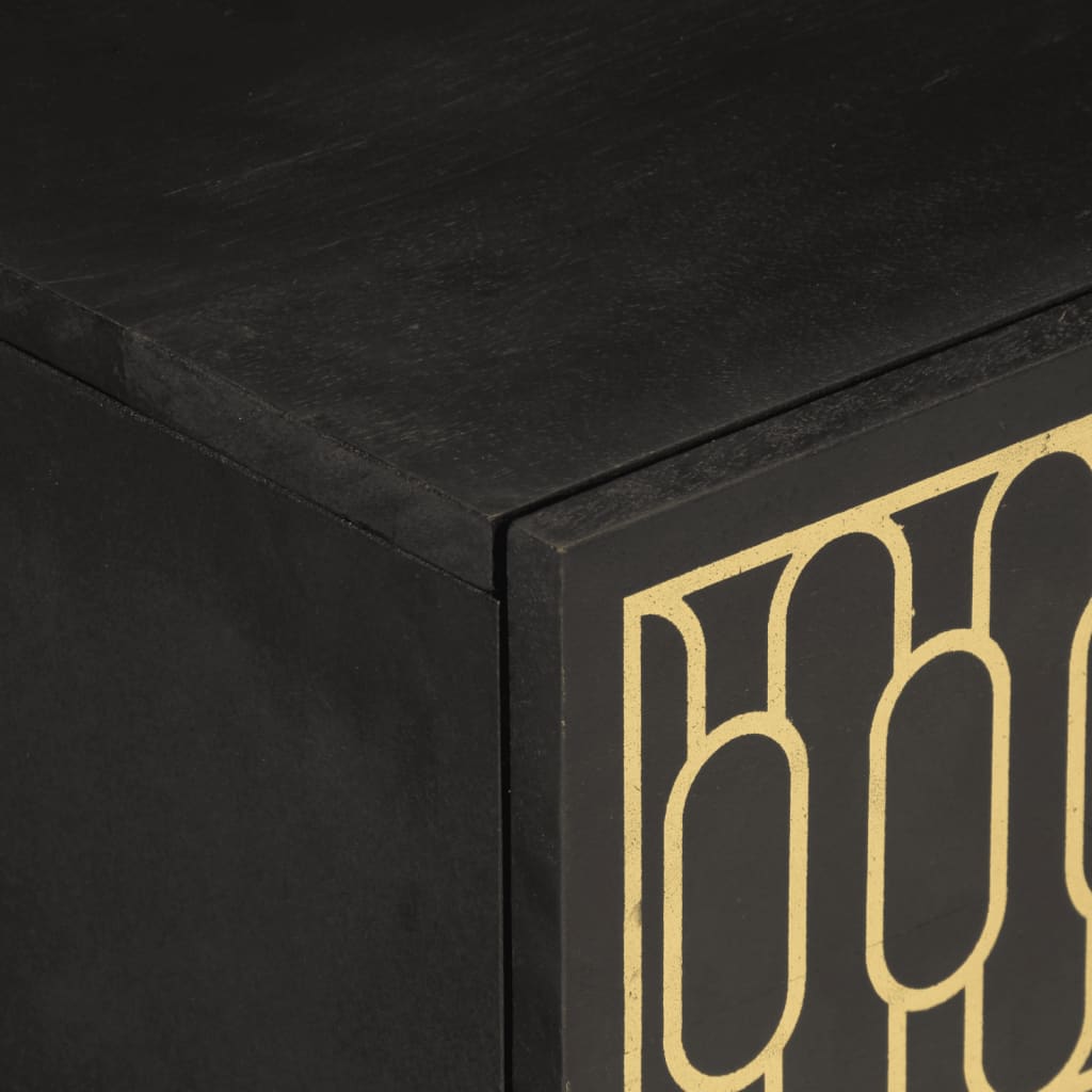 Nachtkastjes 2 st 40x33x46 cm massief mangohout is nu te koop bij PeponiXL, paradijselijk wonen!