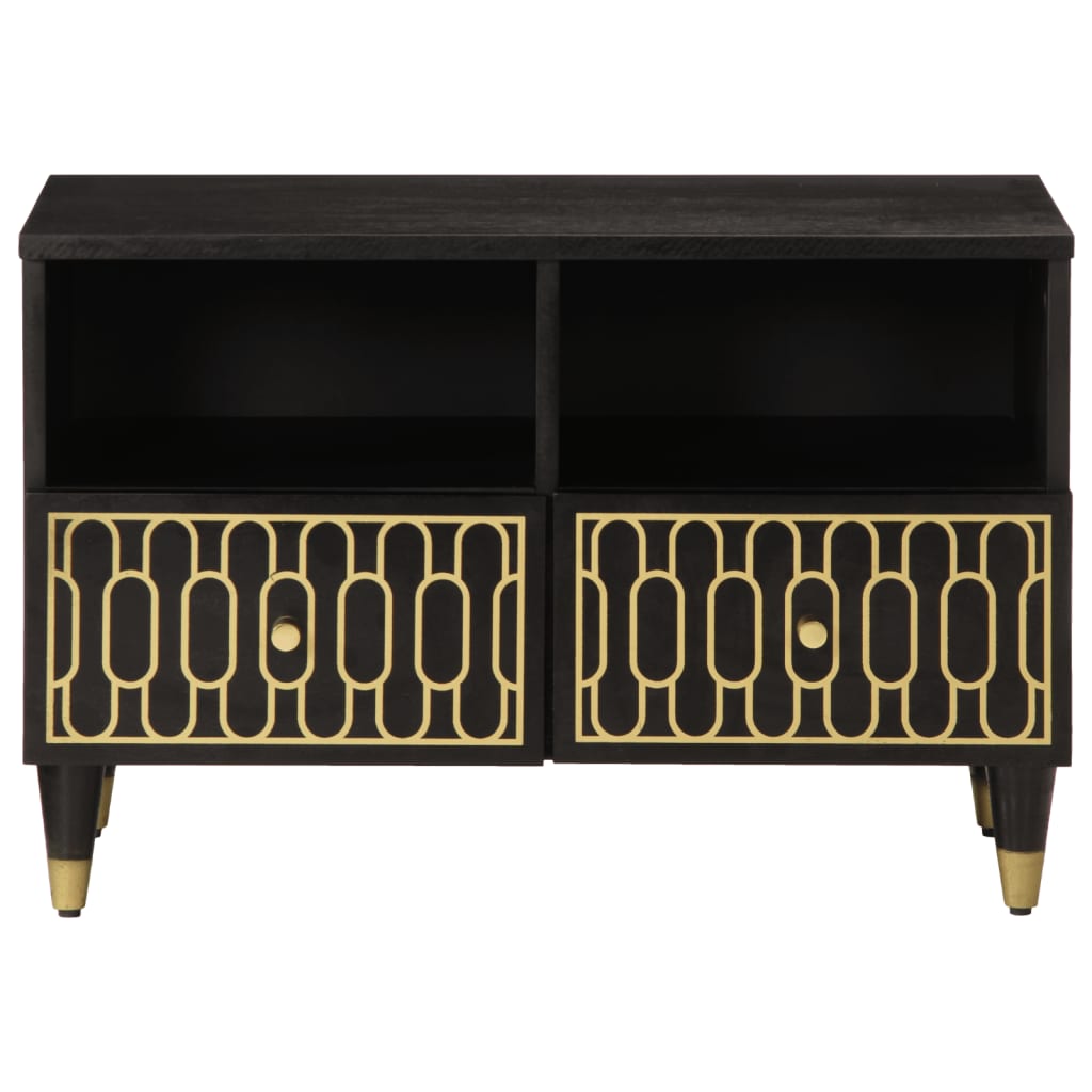 Tv-meubel 70x33x46 cm massief mangohout is nu te koop bij PeponiXL, paradijselijk wonen!