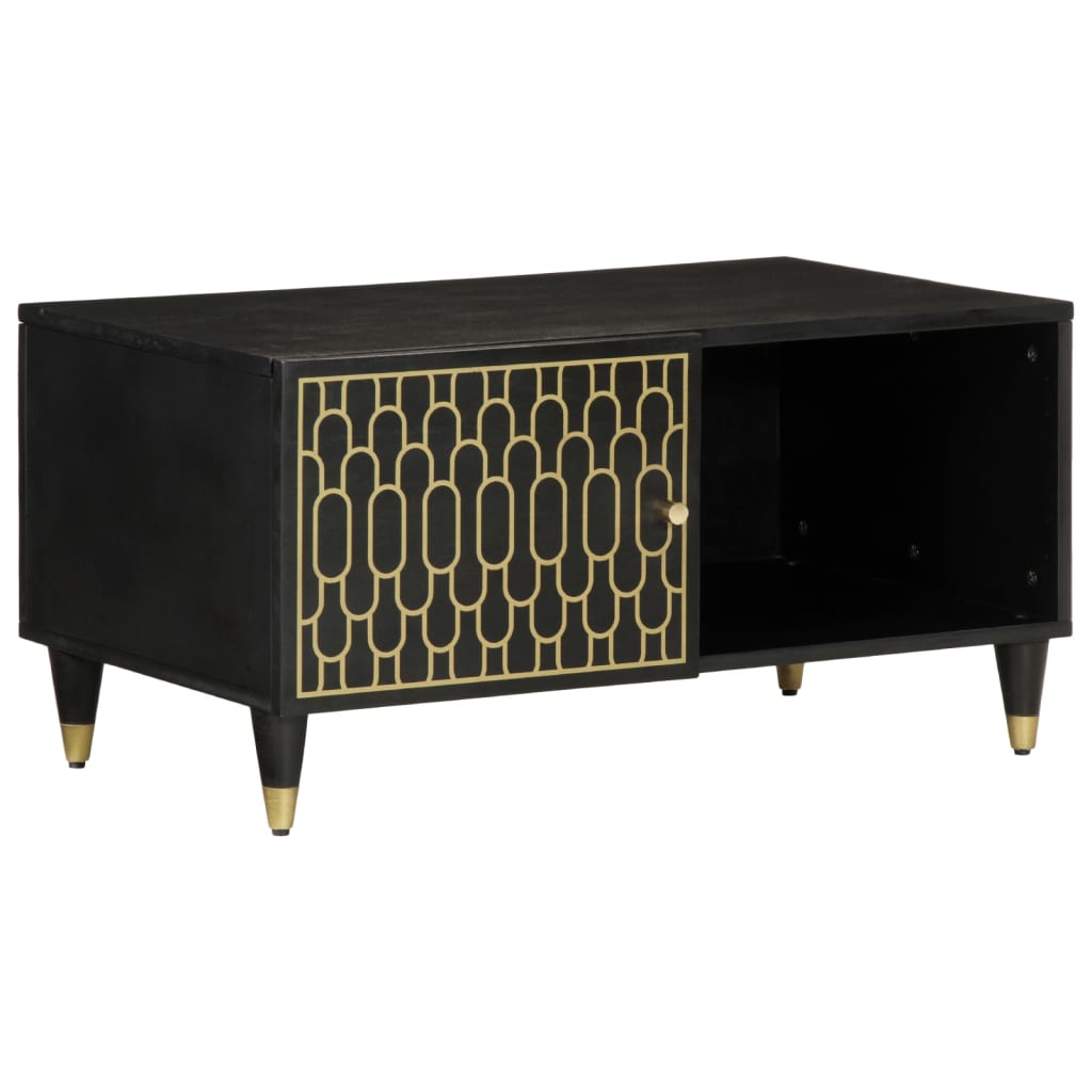 Salontafel 80x50x40 cm massief mangohout is nu te koop bij PeponiXL, paradijselijk wonen!