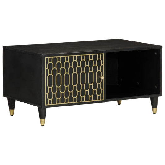 Salontafel 80x50x40 cm massief mangohout is nu te koop bij PeponiXL, paradijselijk wonen!