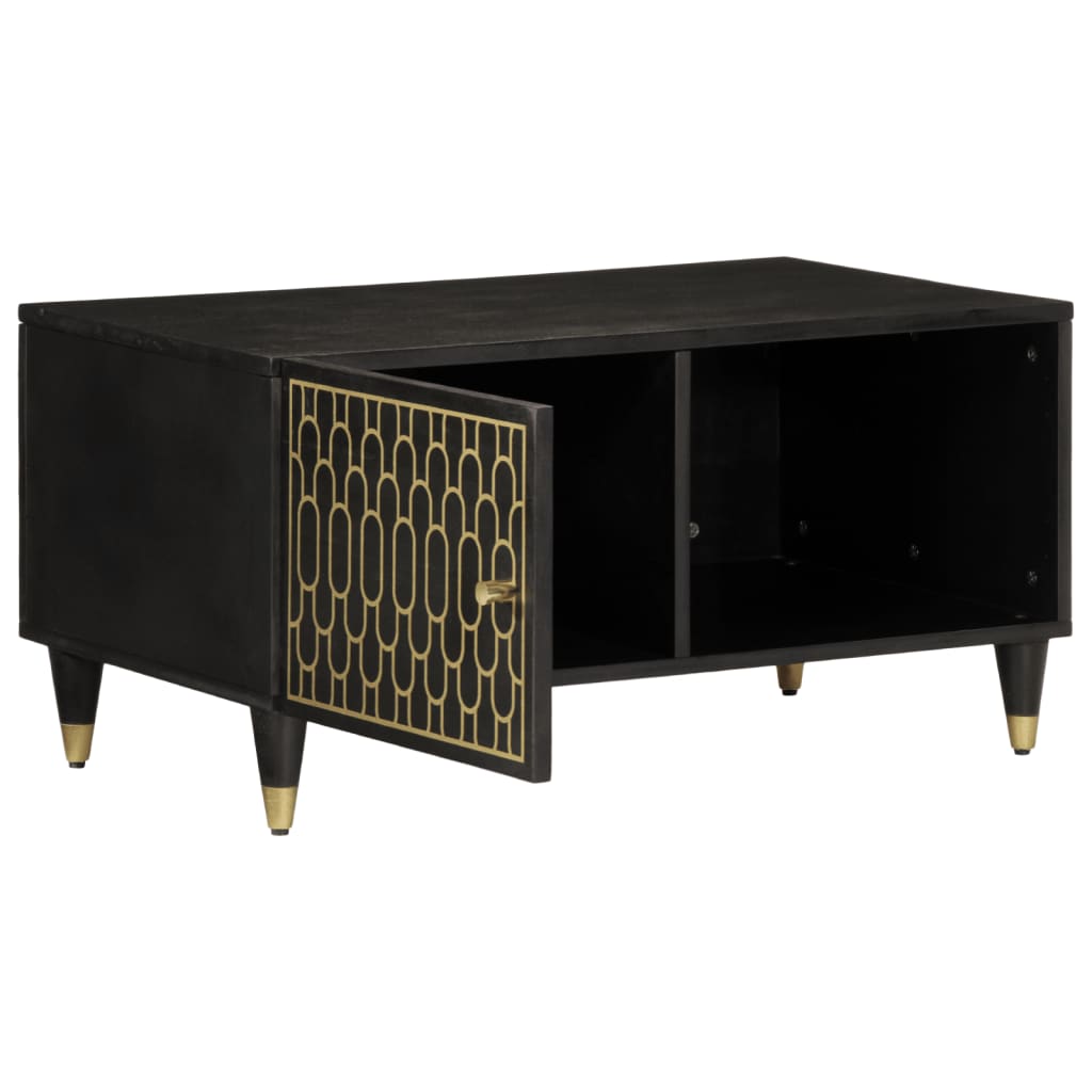 Salontafel 80x50x40 cm massief mangohout is nu te koop bij PeponiXL, paradijselijk wonen!
