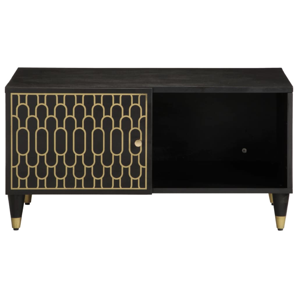 Salontafel 80x50x40 cm massief mangohout is nu te koop bij PeponiXL, paradijselijk wonen!