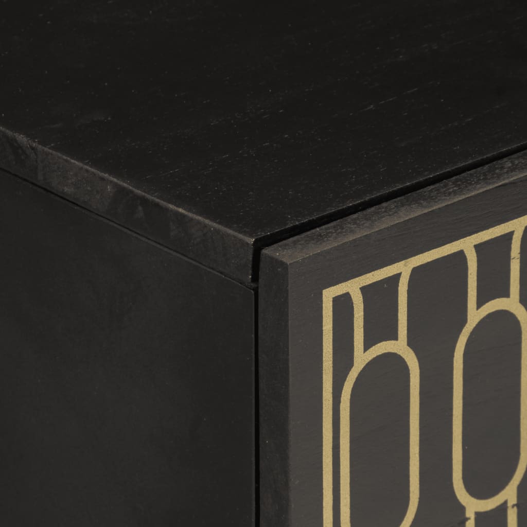 Nachtkastje 50x33x60 cm massief mangohout is nu te koop bij PeponiXL, paradijselijk wonen!