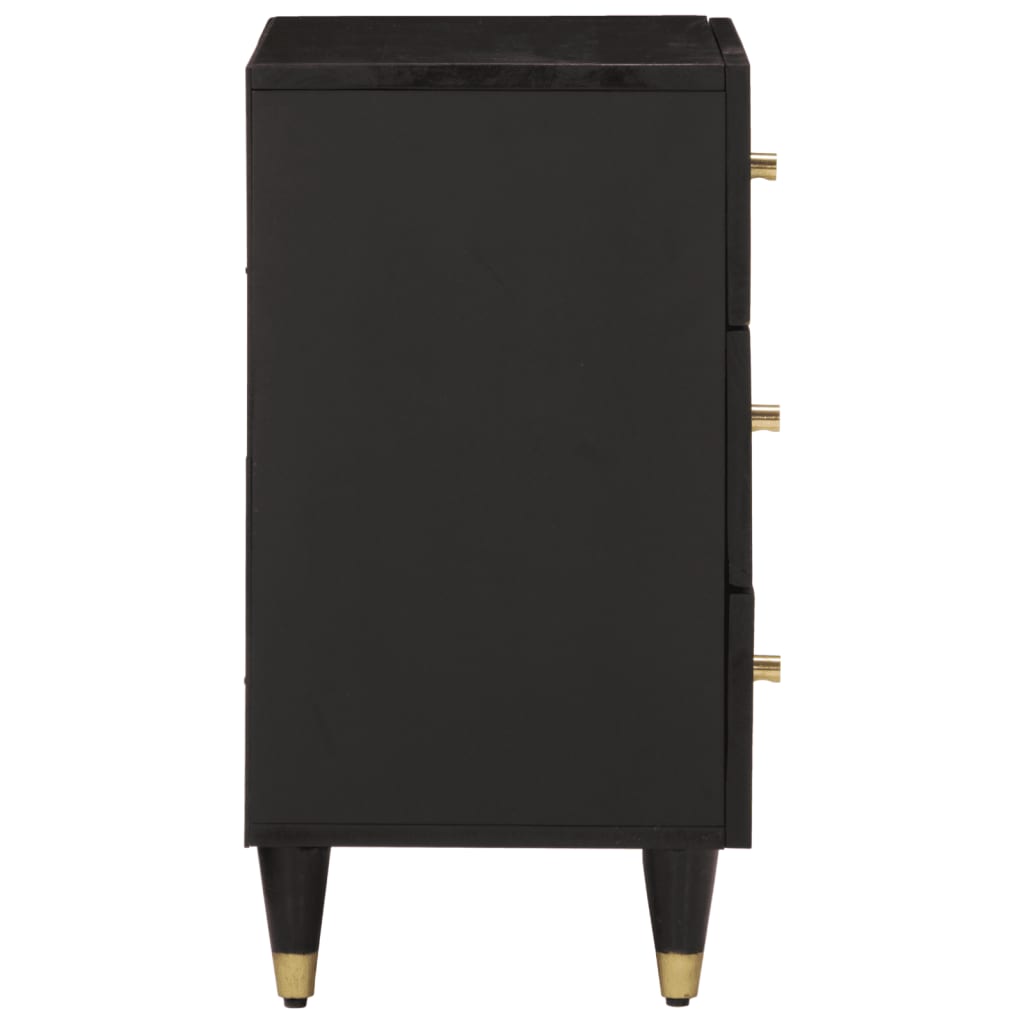 Nachtkastje 50x33x60 cm massief mangohout is nu te koop bij PeponiXL, paradijselijk wonen!