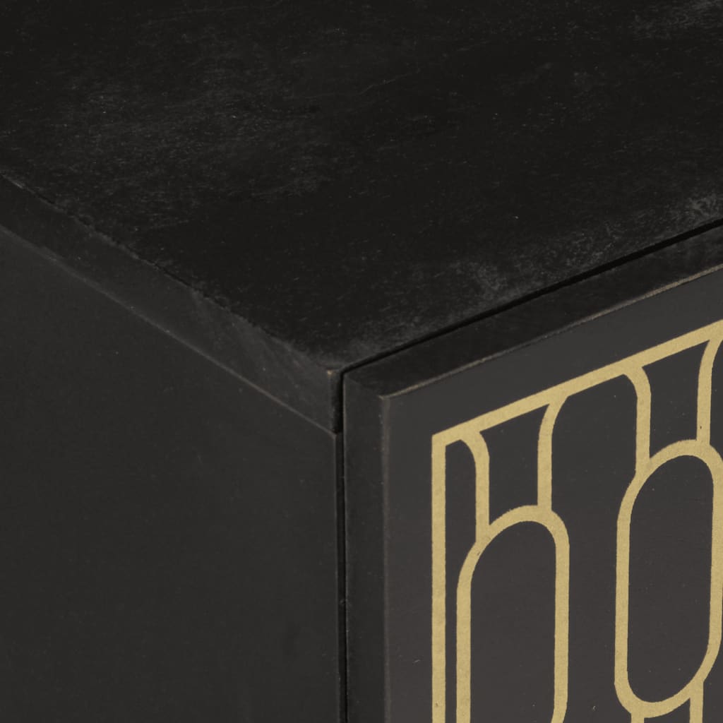 Nachtkastje 50x33x60 cm massief mangohout is nu te koop bij PeponiXL, paradijselijk wonen!