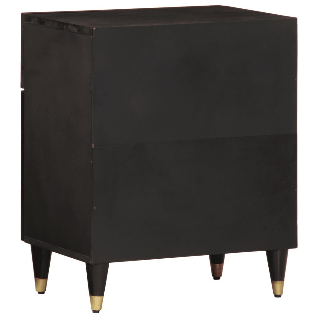 Nachtkastje 50x33x60 cm massief mangohout is nu te koop bij PeponiXL, paradijselijk wonen!