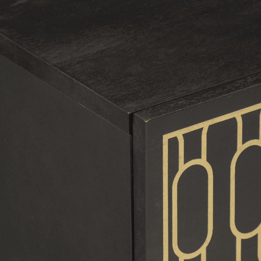 Nachtkastje 50x33x60 cm massief mangohout is nu te koop bij PeponiXL, paradijselijk wonen!