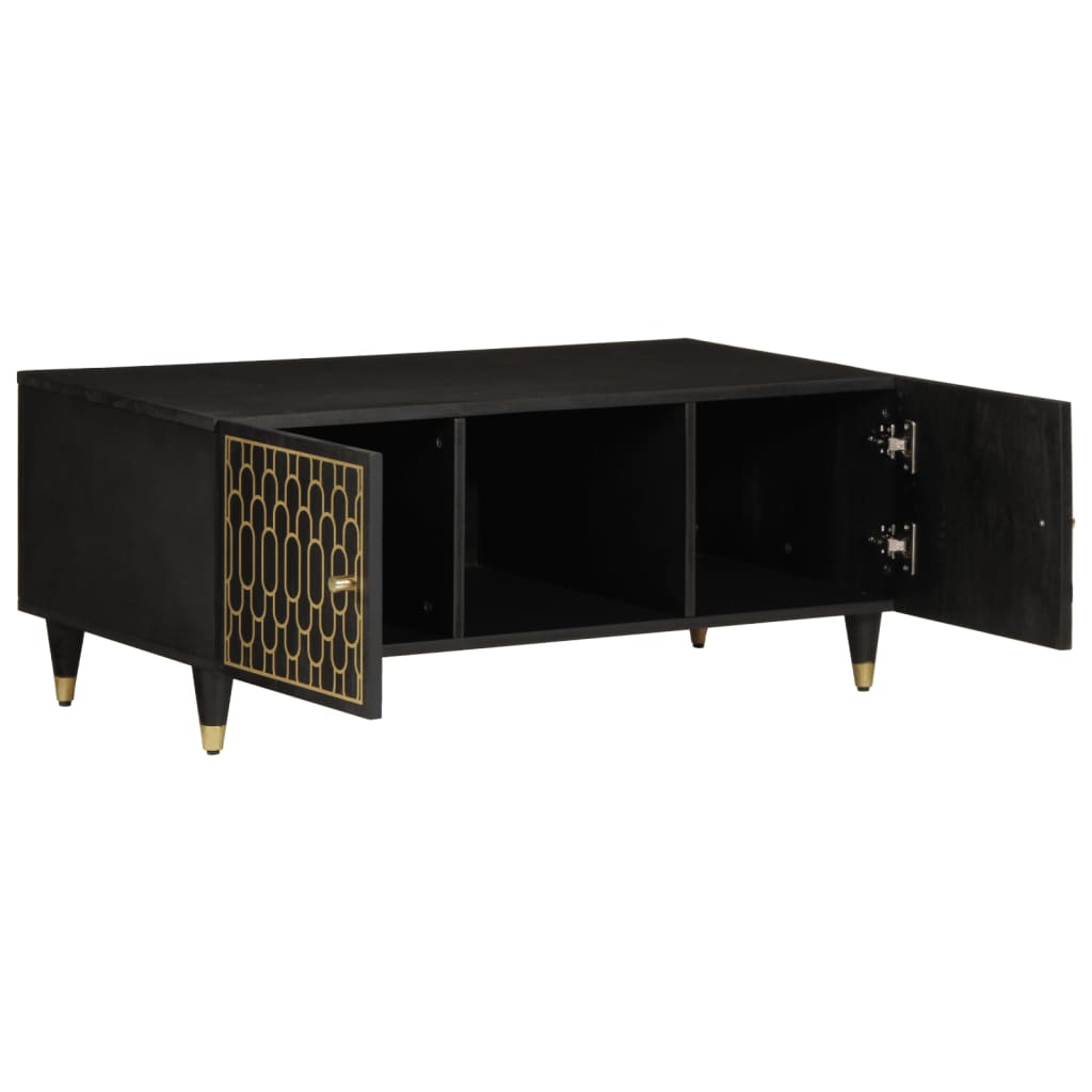Salontafel 100x54x40 cm massief mangohout is nu te koop bij PeponiXL, paradijselijk wonen!