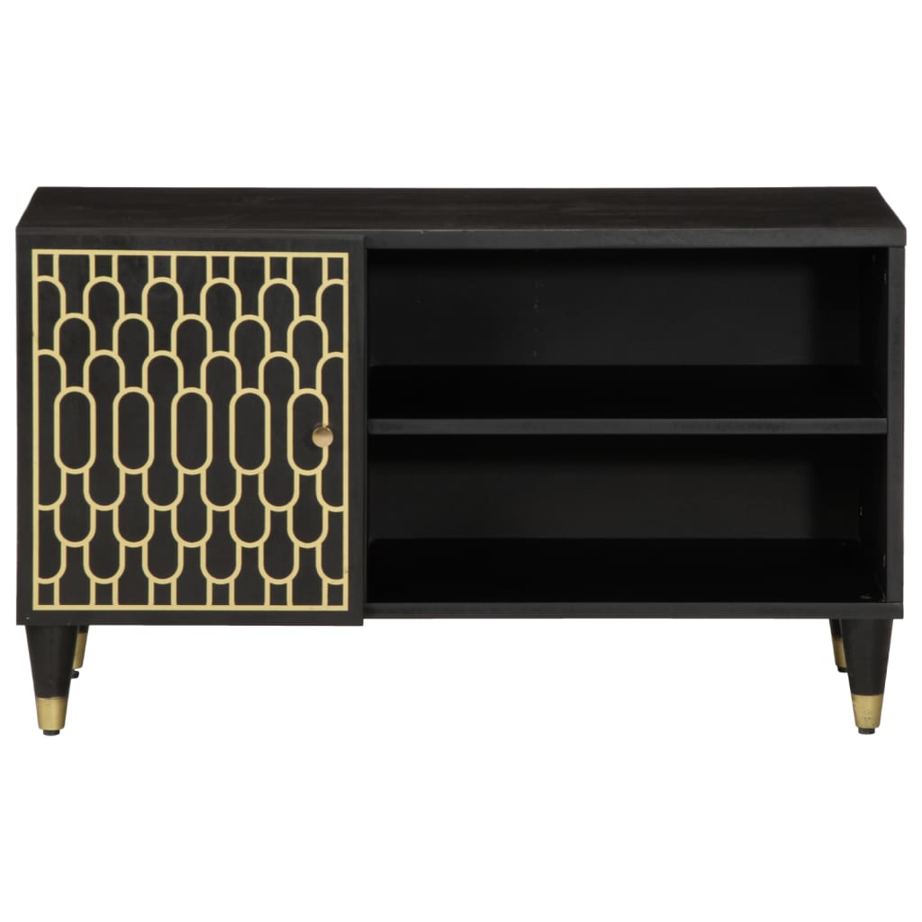 Tv-meubel 80x31,5x46 cm massief mangohout is nu te koop bij PeponiXL, paradijselijk wonen!