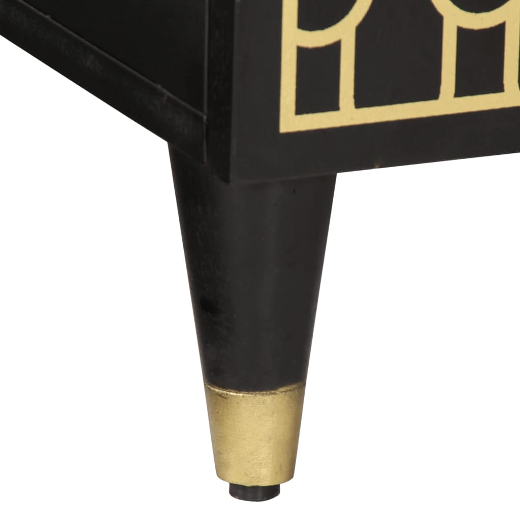 Tv-meubel 80x31,5x46 cm massief mangohout is nu te koop bij PeponiXL, paradijselijk wonen!