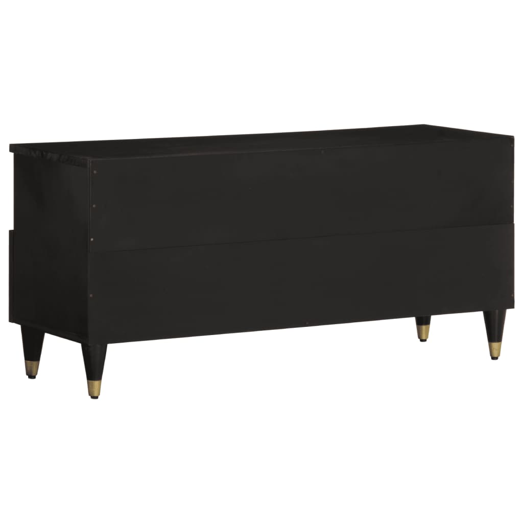 Tv-meubel 100x33x46 cm massief mangohout is nu te koop bij PeponiXL, paradijselijk wonen!