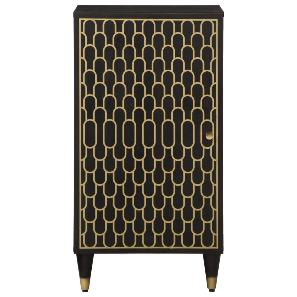 Bijzetkast 40x33x75 cm massief mangohout is nu te koop bij PeponiXL, paradijselijk wonen!