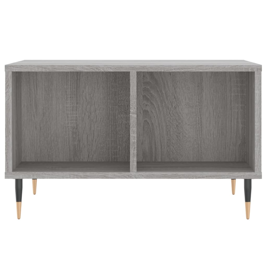 Salontafel 60x50x36,5 cm bewerkt hout grijs is nu te koop bij PeponiXL, paradijselijk wonen!