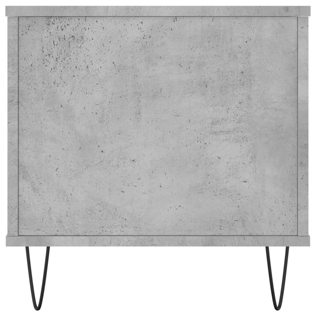 Salontafel 90x44,5x45 cm bewerkt hout betongrijs is nu te koop bij PeponiXL, paradijselijk wonen!