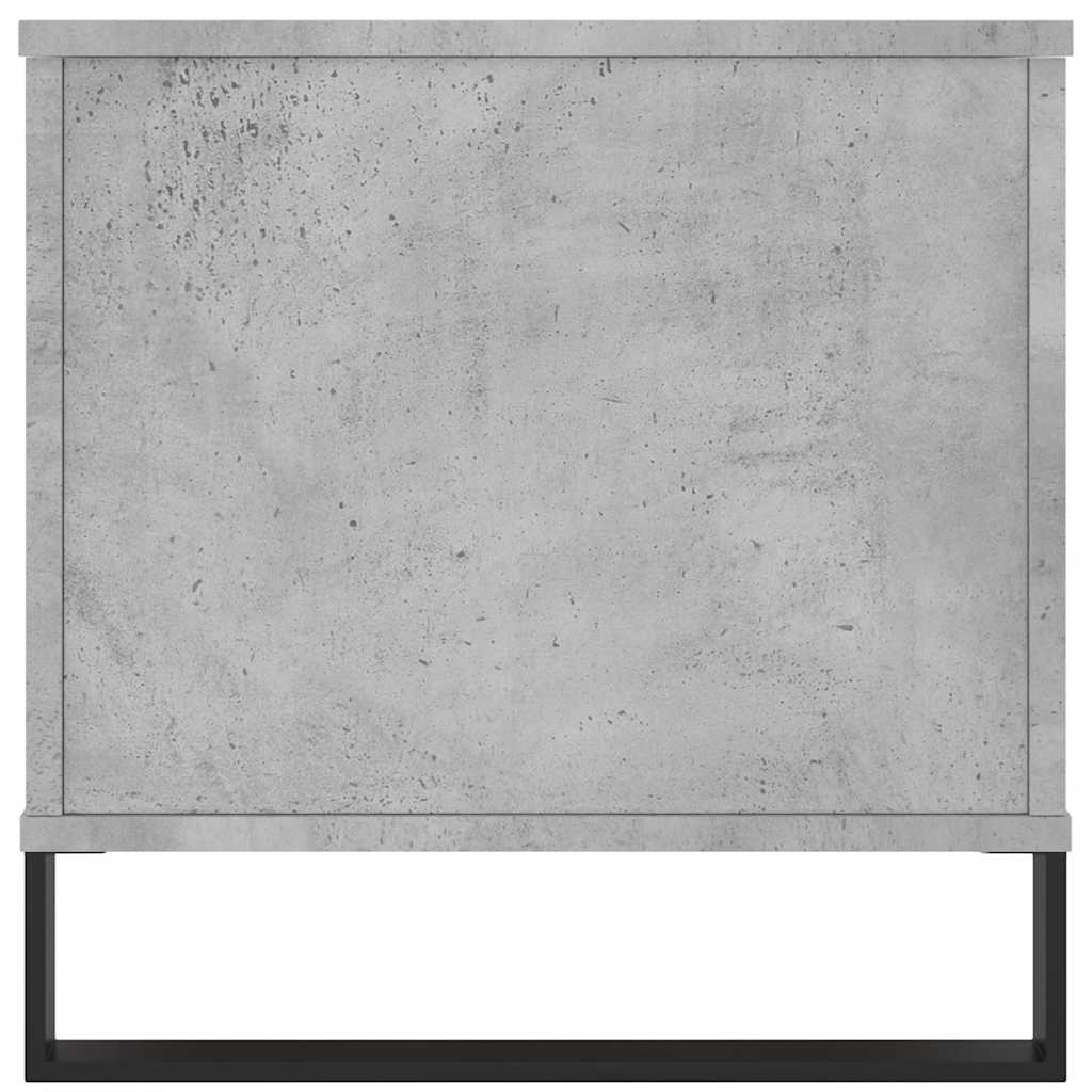 Salontafel 90x44,5x45 cm bewerkt hout betongrijs is nu te koop bij PeponiXL, paradijselijk wonen!
