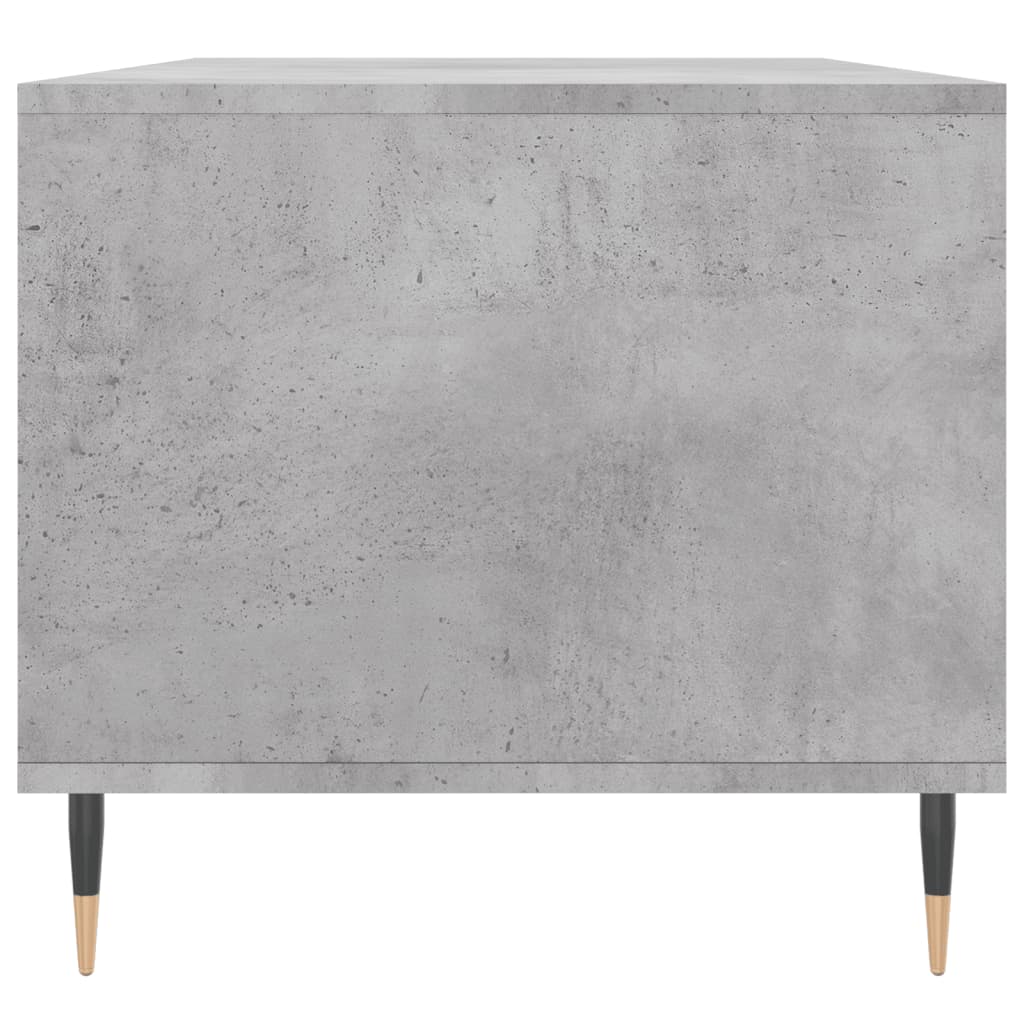 Salontafel 90x49x45 cm bewerkt hout betongrijs is nu te koop bij PeponiXL, paradijselijk wonen!