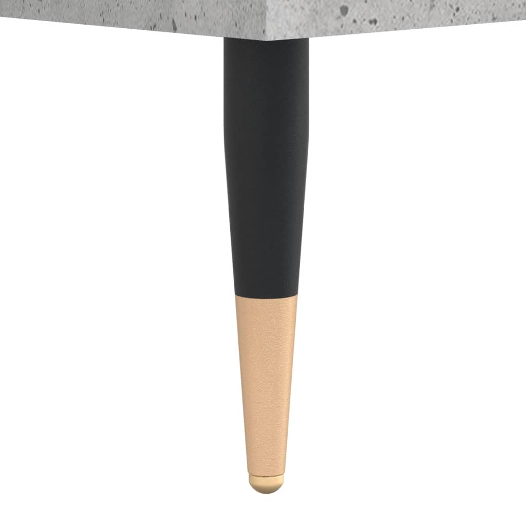Salontafel 90x49x45 cm bewerkt hout betongrijs is nu te koop bij PeponiXL, paradijselijk wonen!