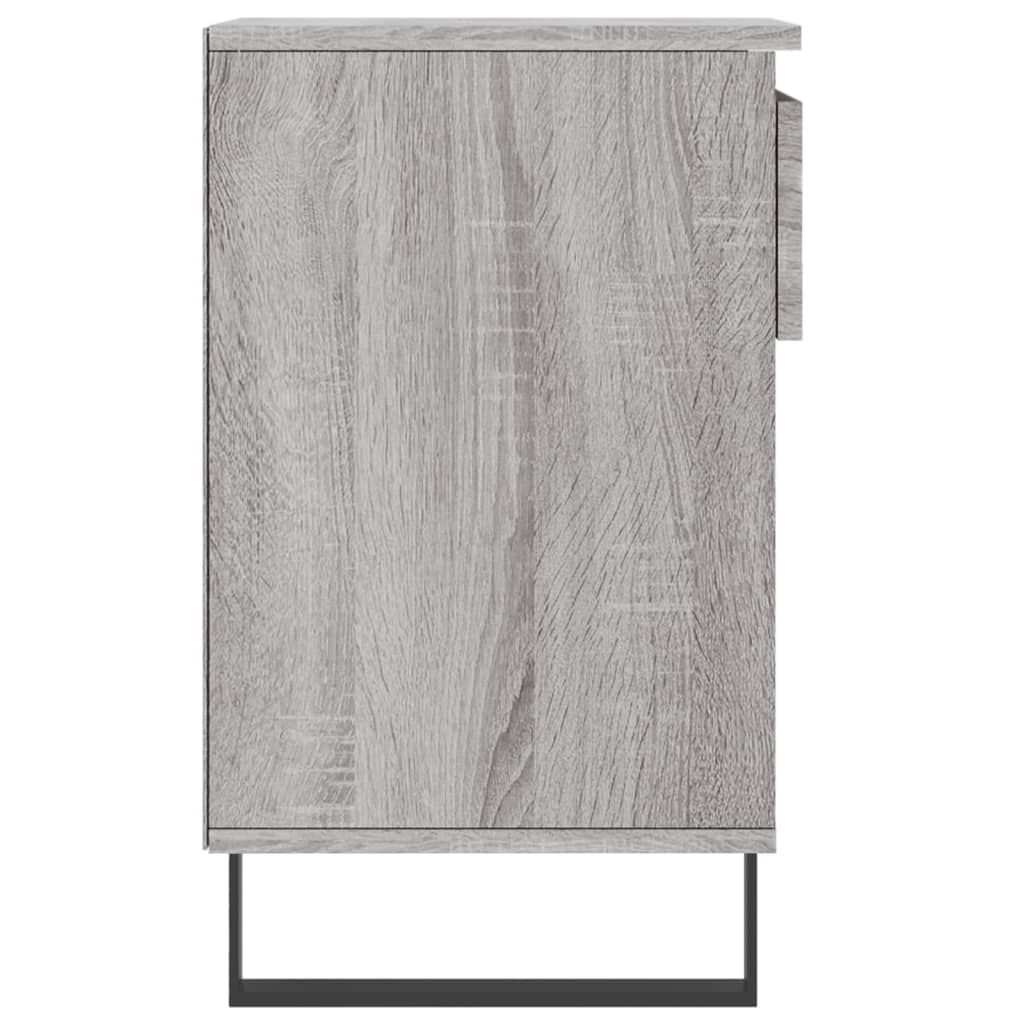 Schoenenkast 102x36x60 cm bewerkt hout sonoma grijs is nu te koop bij PeponiXL, paradijselijk wonen!
