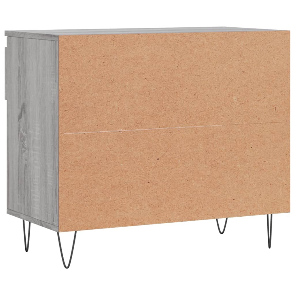Schoenenkast 70x36x60 cm bewerkt hout sonoma grijs is nu te koop bij PeponiXL, paradijselijk wonen!