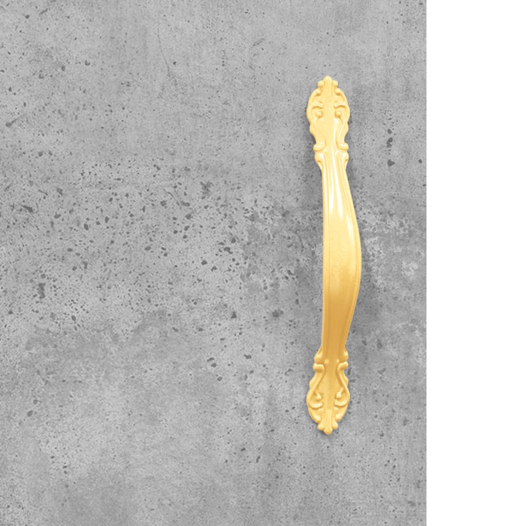 Wandkast 69,5x34x90 cm bewerkt hout betongrijs is nu te koop bij PeponiXL, paradijselijk wonen!