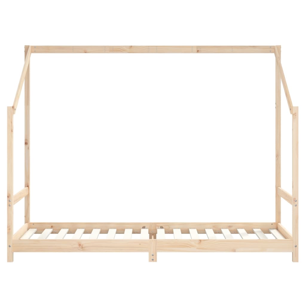 Kinderbedframe 80x200 cm massief grenenhout is nu te koop bij PeponiXL, paradijselijk wonen!