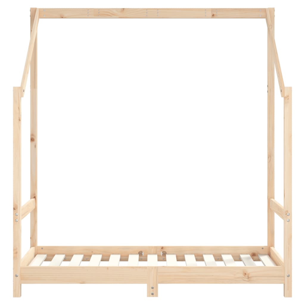 Kinderbedframe 70x140 cm massief grenenhout is nu te koop bij PeponiXL, paradijselijk wonen!