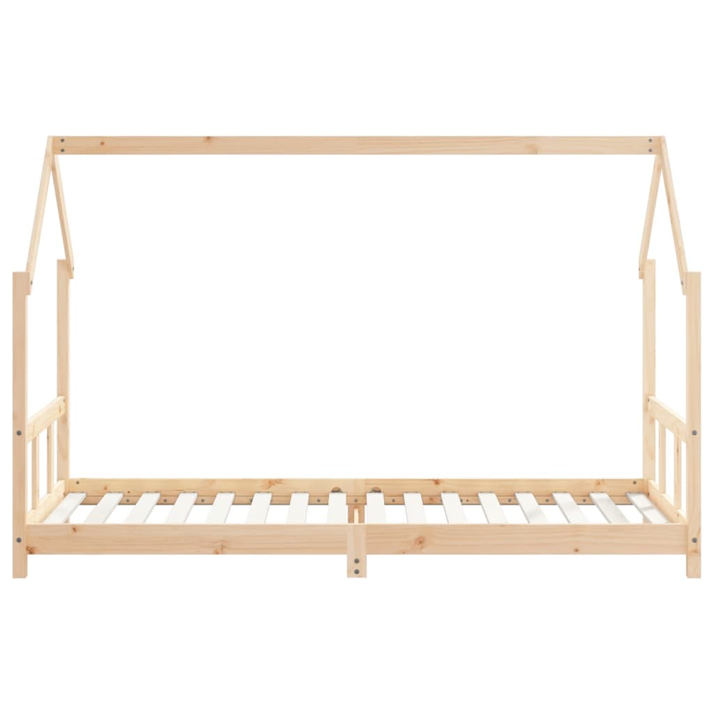 Kinderbedframe 90x200 cm massief grenenhout is nu te koop bij PeponiXL, paradijselijk wonen!