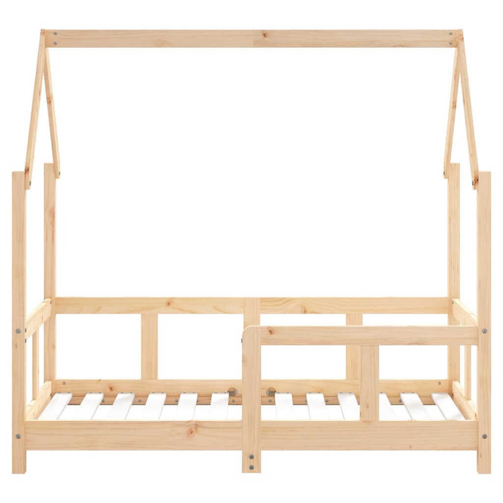 Kinderbedframe 70x140 cm massief grenenhout is nu te koop bij PeponiXL, paradijselijk wonen!