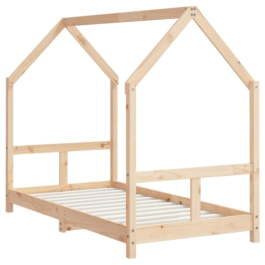 Kinderbedframe 80x160 cm massief grenenhout is nu te koop bij PeponiXL, paradijselijk wonen!
