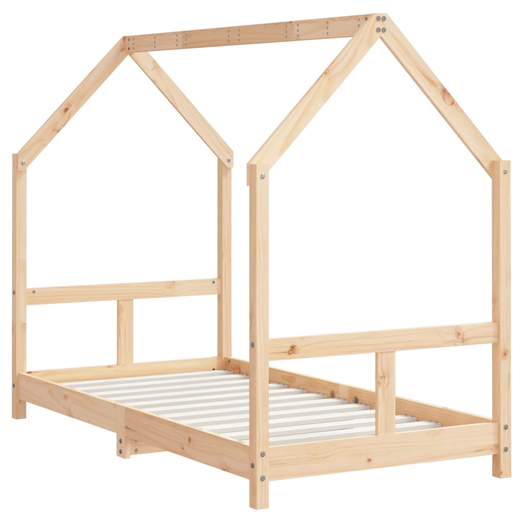 Kinderbedframe 80x160 cm massief grenenhout is nu te koop bij PeponiXL, paradijselijk wonen!