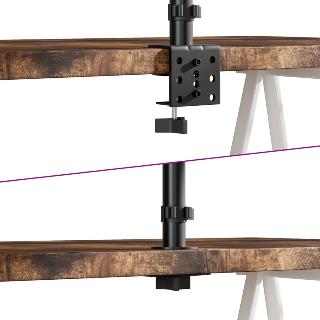 Monitorbeugel VESA 75/100 mm zwart staal is nu te koop bij PeponiXL, paradijselijk wonen!