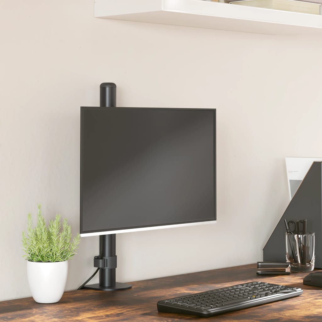 Monitorbeugel VESA 75/100 mm zwart staal is nu te koop bij PeponiXL, paradijselijk wonen!