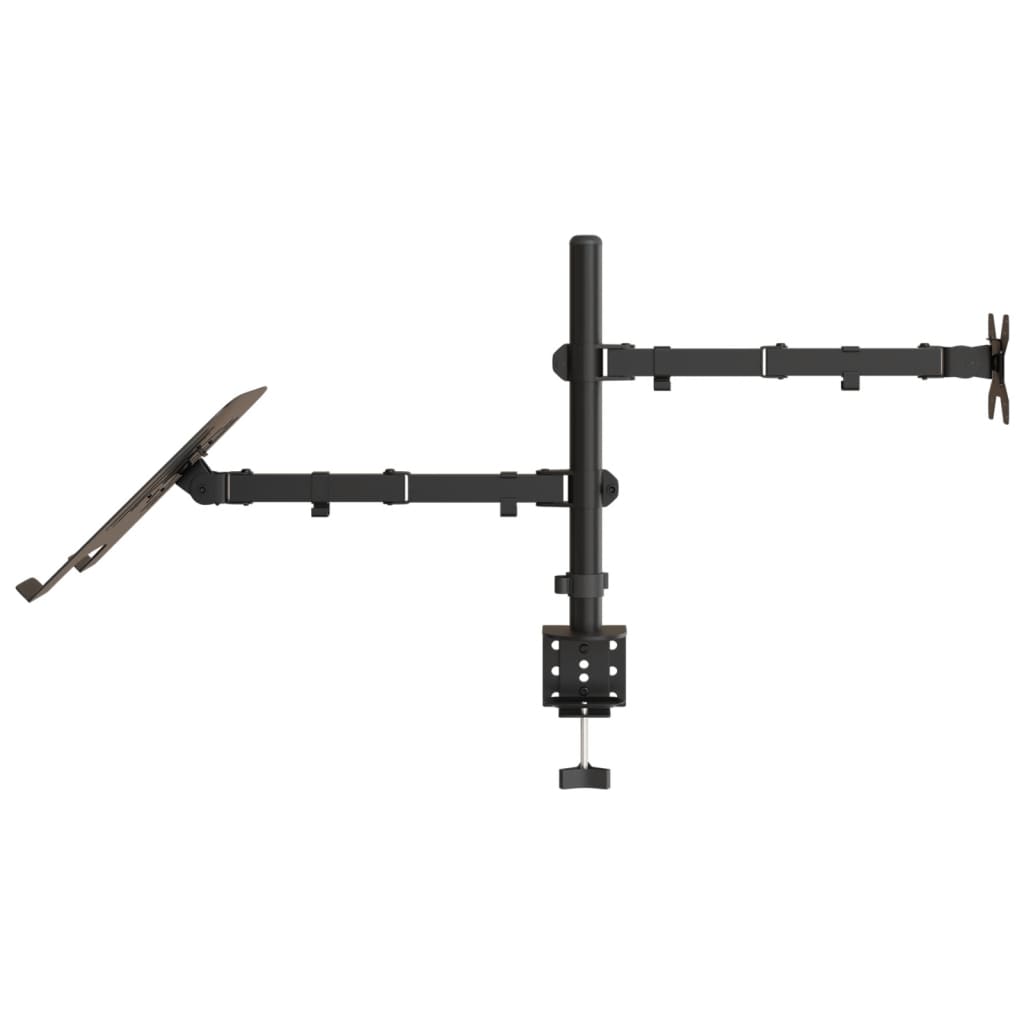 Monitorbeugel VESA 75/100 mm zwart staal is nu te koop bij PeponiXL, paradijselijk wonen!