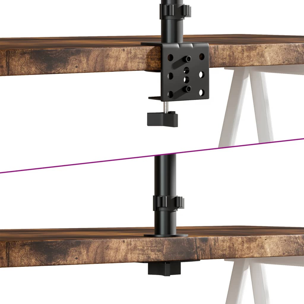 Monitorbeugel VESA 75/100 mm zwart staal is nu te koop bij PeponiXL, paradijselijk wonen!