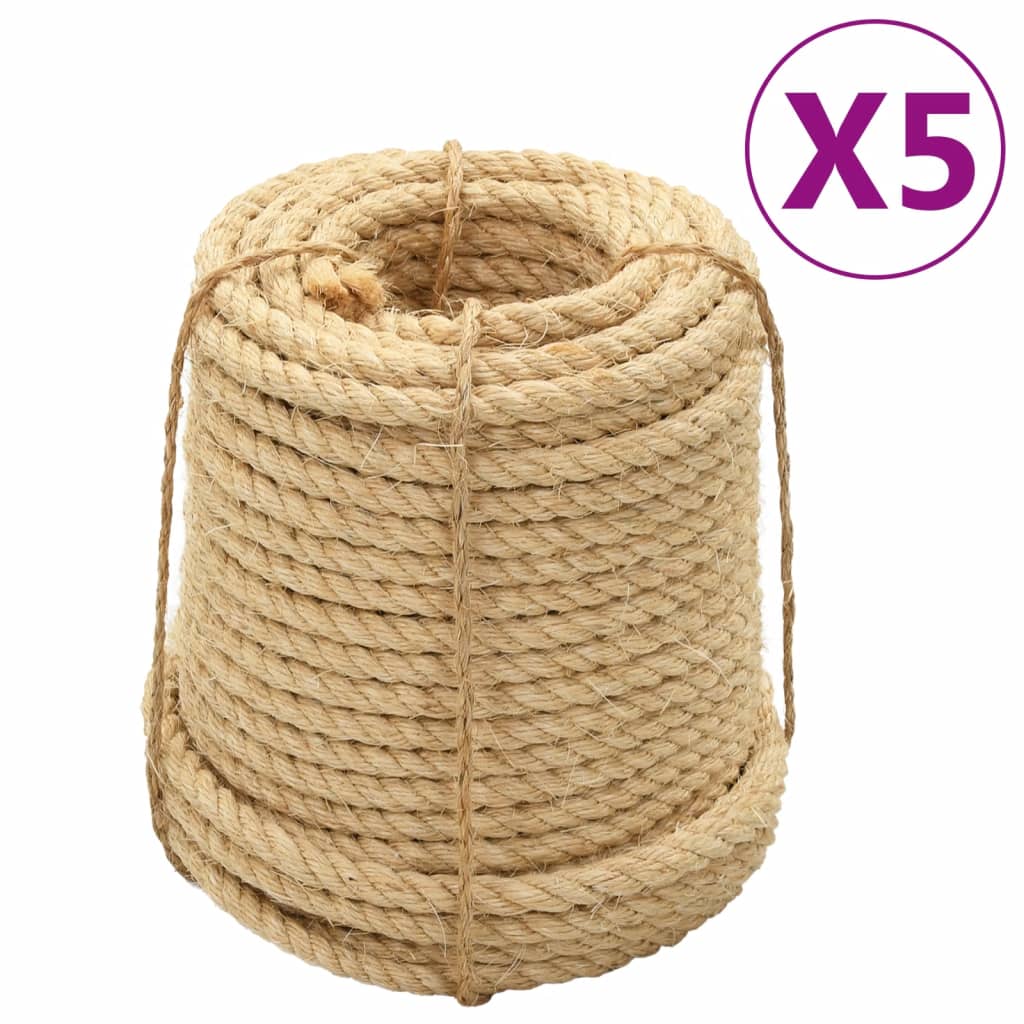 Touw 5 st 20 mm 100 m sisal is nu te koop bij PeponiXL, paradijselijk wonen!