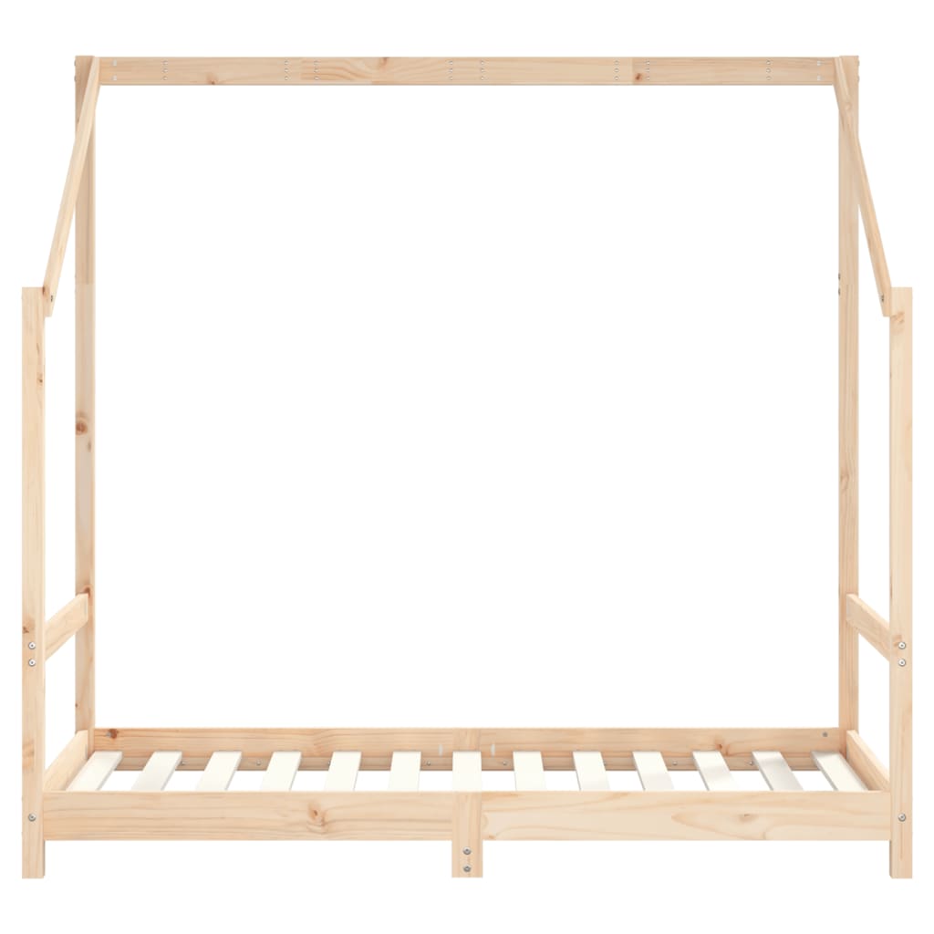 Kinderbedframe 2x(80x160) cm massief grenenhout is nu te koop bij PeponiXL, paradijselijk wonen!