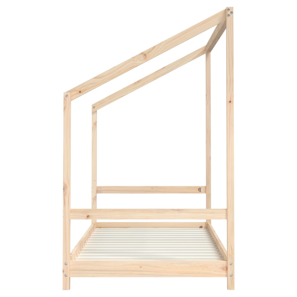 Kinderbedframe 2x(90x190) cm massief grenenhout is nu te koop bij PeponiXL, paradijselijk wonen!