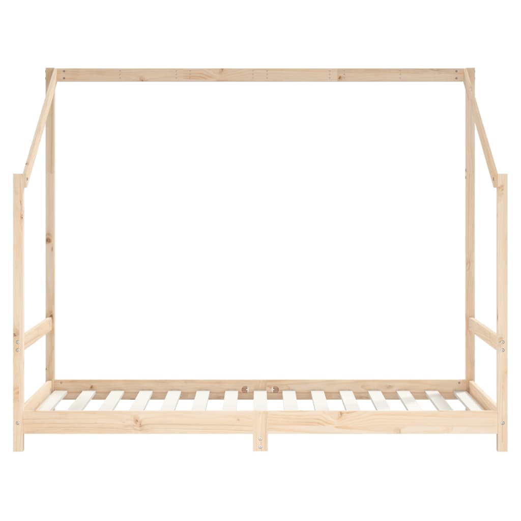 Kinderbedframe 2x(90x190) cm massief grenenhout is nu te koop bij PeponiXL, paradijselijk wonen!