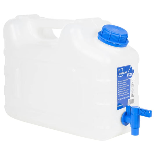 Watertank met kraan 10 L kunststof transparant is nu te koop bij PeponiXL, paradijselijk wonen!