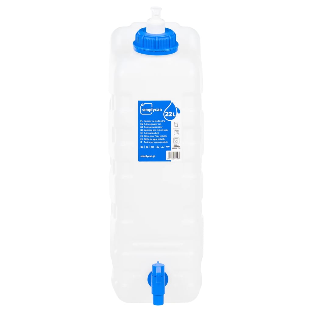 Watertank met kraan en zeepdispenser 20 L kunststof is nu te koop bij PeponiXL, paradijselijk wonen!