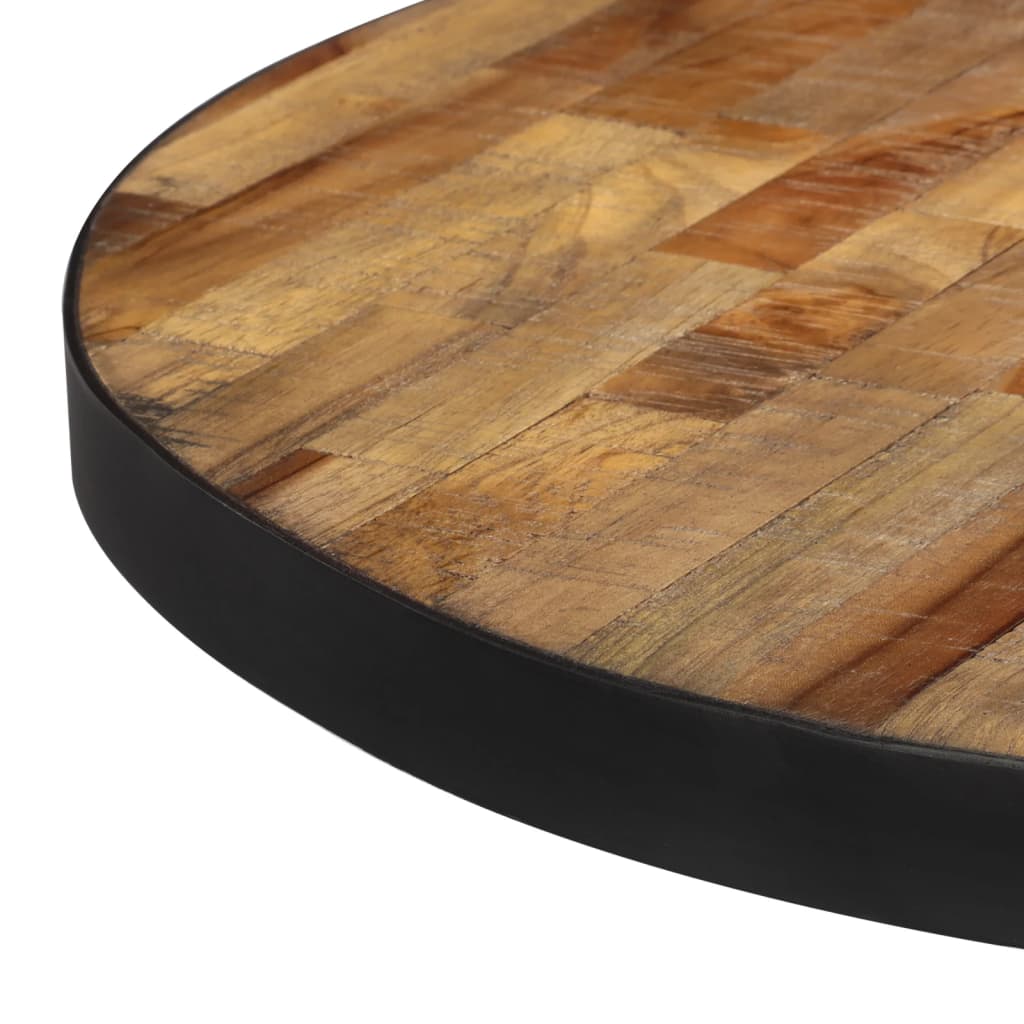 Salontafel rond Ø55x40 cm massief gerecycled teakhout is nu te koop bij PeponiXL, paradijselijk wonen!
