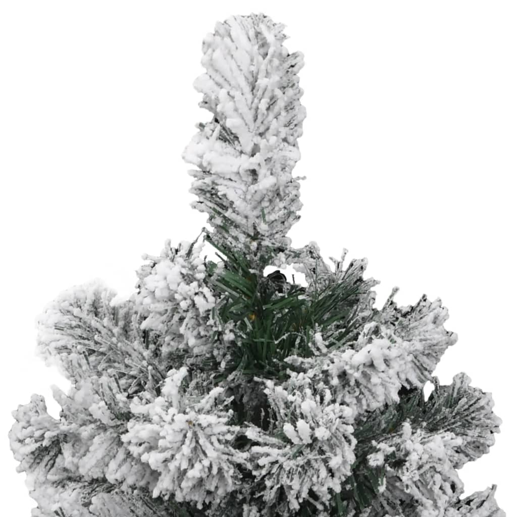 Kunstkerstboom met scharnieren en sneeuw 120 cm is nu te koop bij PeponiXL, paradijselijk wonen!