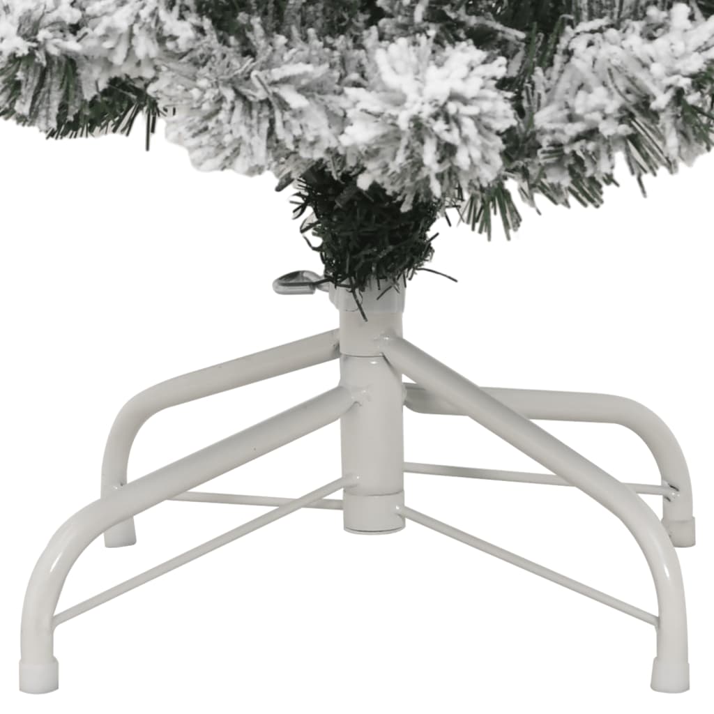Kunstkerstboom met scharnieren en sneeuw 120 cm is nu te koop bij PeponiXL, paradijselijk wonen!