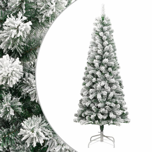 Kunstkerstboom met scharnieren en sneeuw 180 cm is nu te koop bij PeponiXL, paradijselijk wonen!